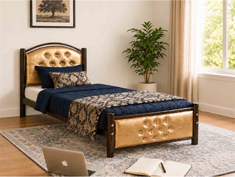 تخت یک نفره فلزی دایاز T156